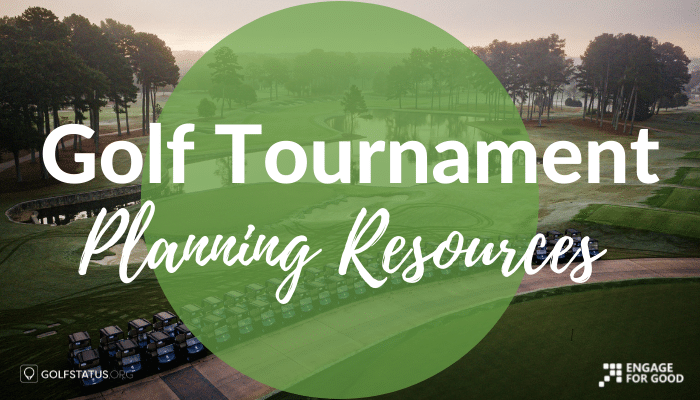 Golf Tournament Planning Resources