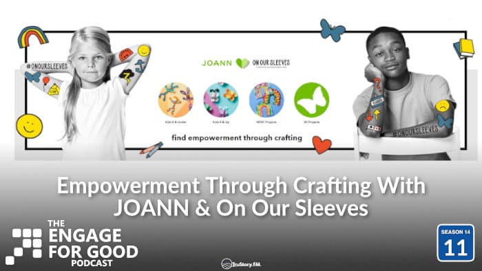 empowerment through crafting with JOANN and On Our SLeeves